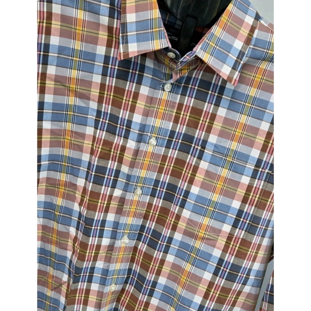 GAP Men's Long Sleeve Button Up Single Chest Pocket Button Cuffs Fall Shirt XXL